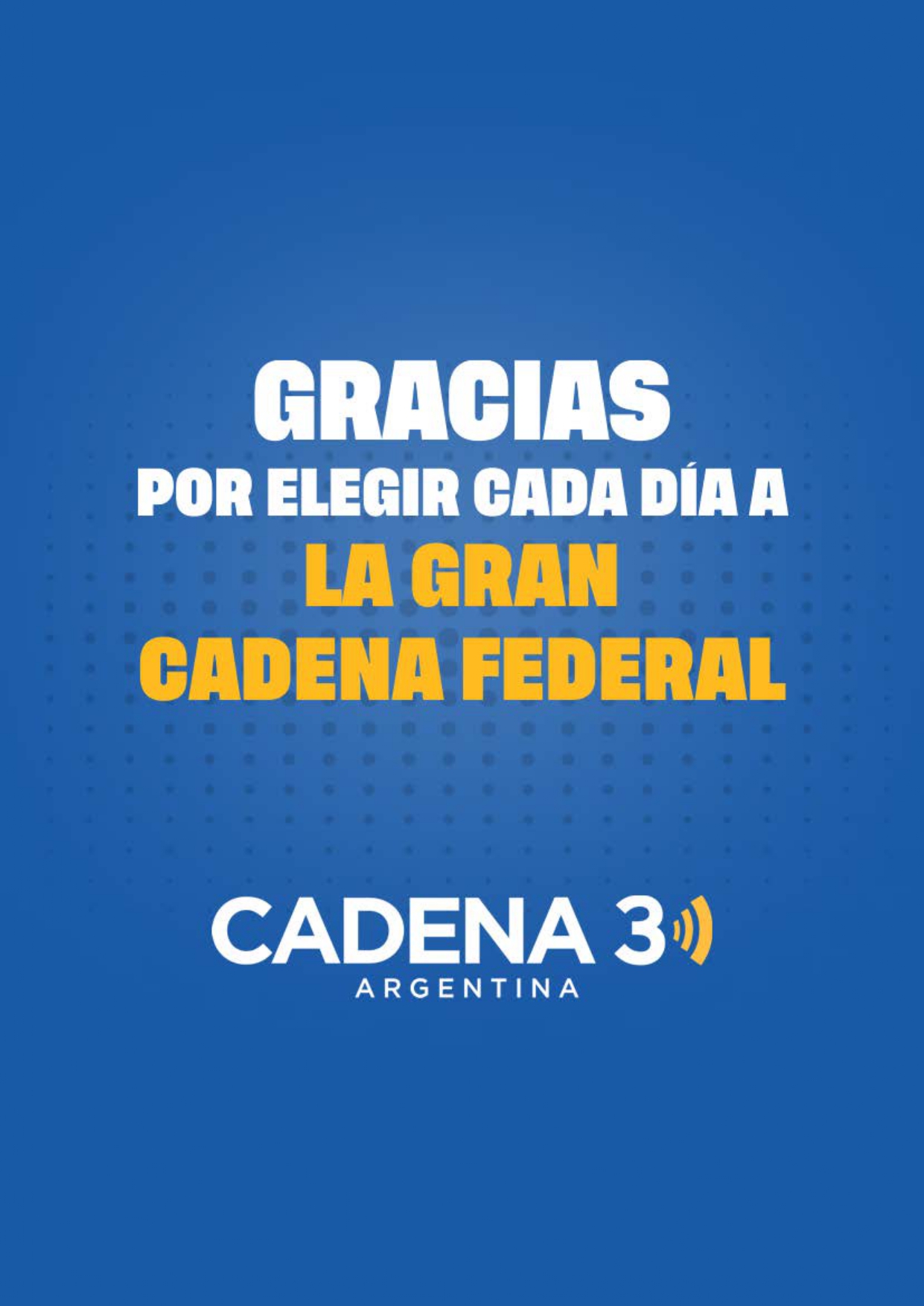 Mediciones de Cadena 3 Argentina