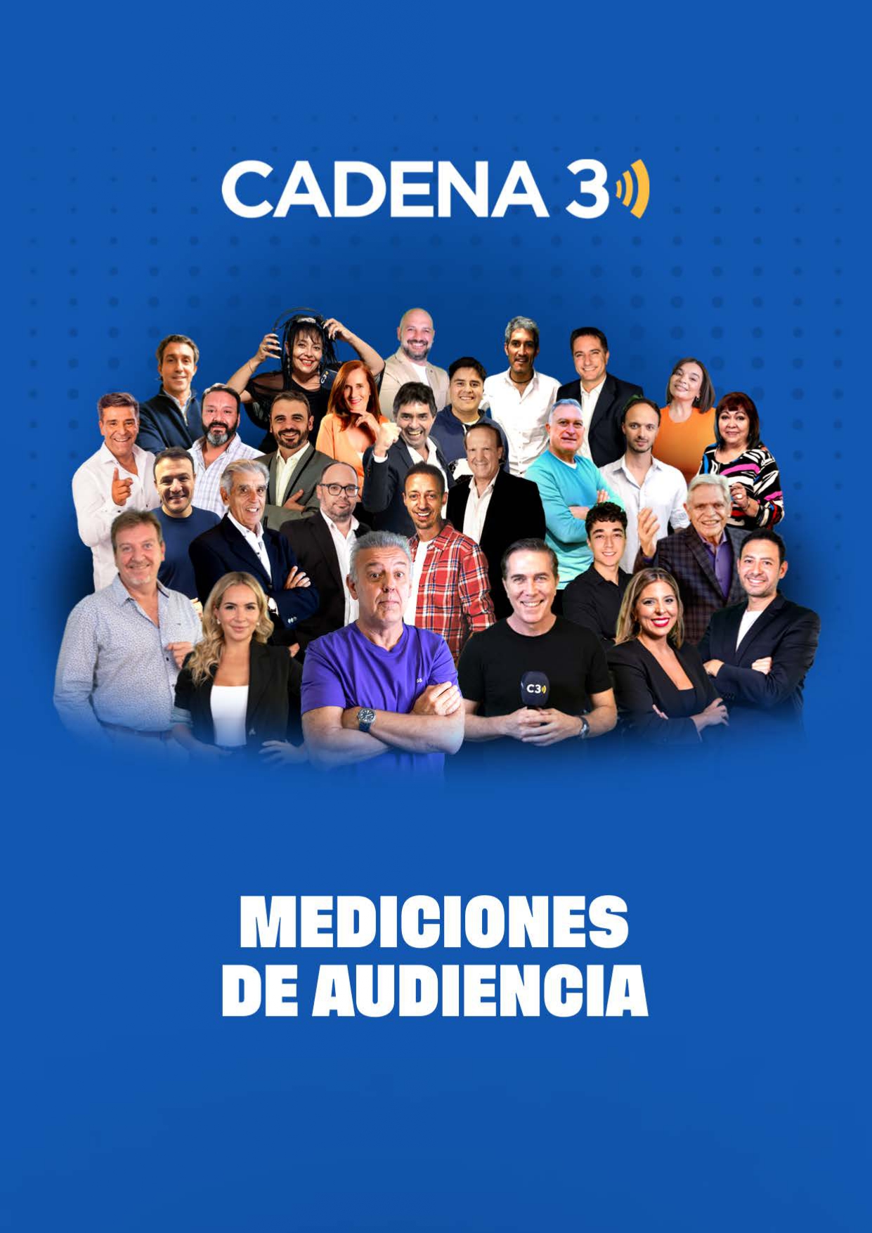 Mediciones de Cadena 3 Argentina